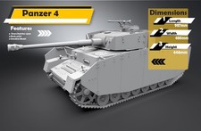 1/6 scale German WWII Panzer 4