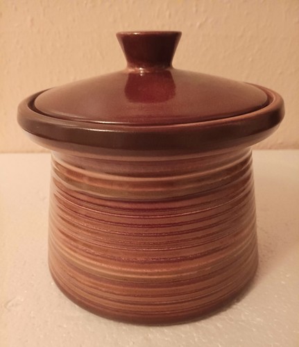Crown devon pottery biscuit - crown,