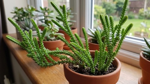 Crassula muscosa watch chain - crassula,