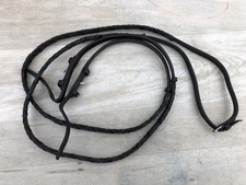 Leather Laced Reins - Havana