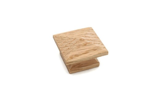 Square oak knob mission - 1, 1/4"