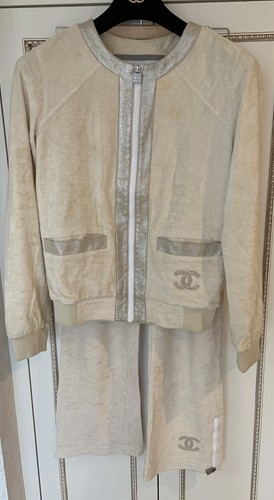 Chanel beige terry sport women