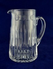 Stuart Crystal "CLARIDGE" Large Juice / Water Jug - 18.9cms (7-1/2") Tall 