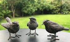 Set of 3 Wrens Garden Birds