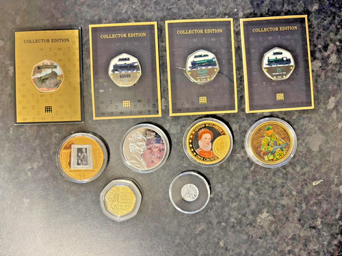 Joblot collectors coins - joblot,