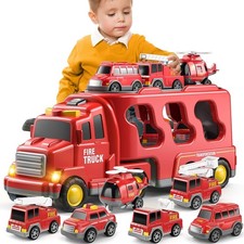 7 In 1 Fire Truck Toy Kid
