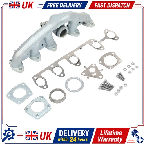 Exhaust manifold with gasket - exhaust,