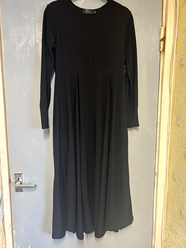 Donovan black bodycon midi - black,