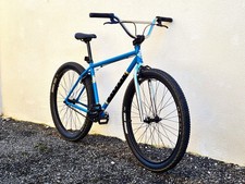 Fairdale Taj 27.5" BMX / cruiser / wheelie bike, teal & chrome, 2021