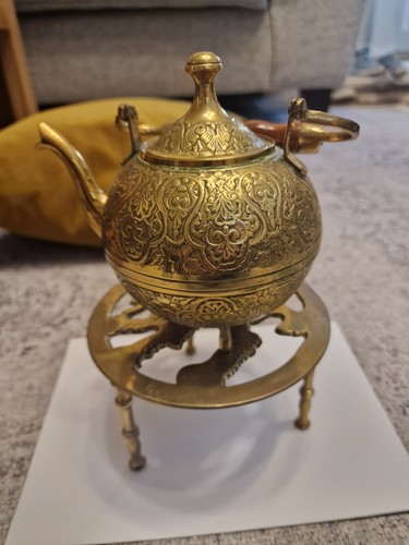 Vintage small ornate brass - vintage,