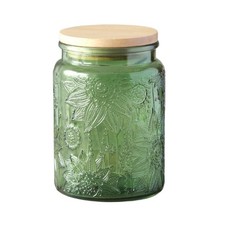 Vintage Colored Mason Jar 700ml with Lid Decorative Kitchen Jar for Coffee Tea