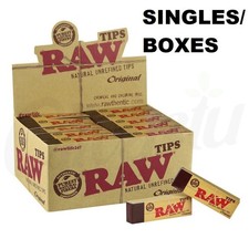 GENUINE AUTHENTIC RAW TIPS ROACH BOOK OF TIPS RAW ROACHES Vegan Rizla UK