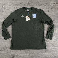 England 09/11 Umbro Dark Green Goalkeeper Shirt 46” XL BNWT