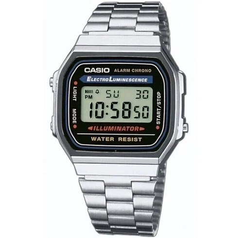 Refurbished casio silver - refurbished, a168