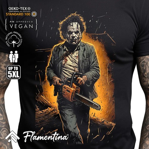 Leatherface mens tshirt - leatherface,