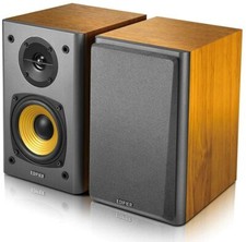 Edifier R1000T4 Active 2.0 Bookshelf Speaker System For TV, PC, Laptop, Brown