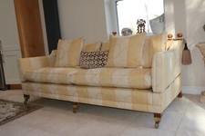 Handmade Duresta trafalgar drop arm elegant sofa cost new £5500