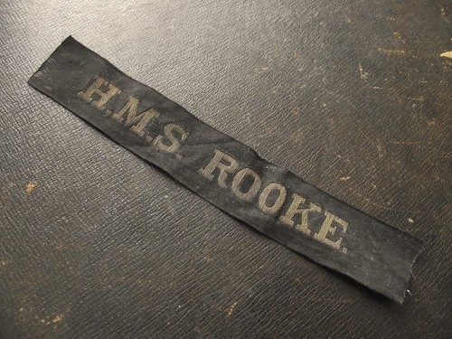 Original ww2 hms rooke royal - ww2,