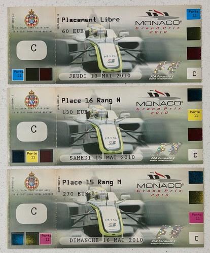 2010 monaco formula grand - monaco, 1
