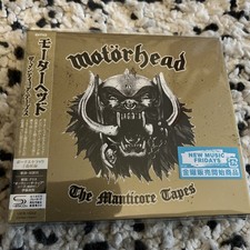Motörhead: The Manticore Tapes CD - Japanese SHM-CD with Obi Strip and Booklet