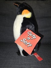 Vintage penguin plush soft toy - penguin,