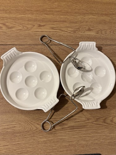 Creuset white cast - le, iron