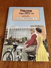 TRIUMPH TIGER 100 & 110 (1939-61) DESIGN & PRODUCTION HISTORY BOOK