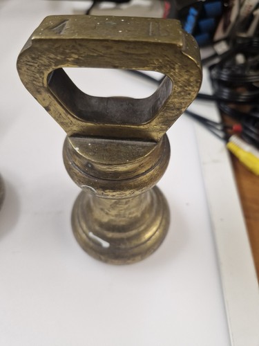Vintage 4lb brass bell - ,