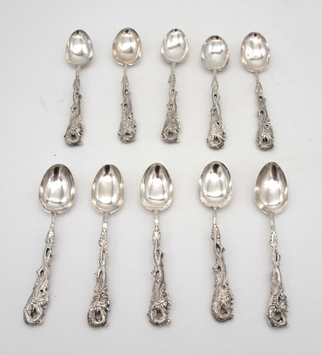 Antique chinese export spoons - antique,