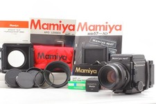 【Top Mint w/Hood Strap】 Mamiya RB67 SD K/L 127mm F3.5 L 120 Film Back From...