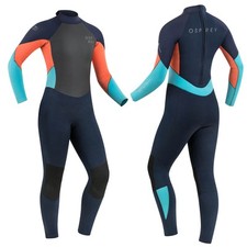 Osprey Womens Full Length 5mm Winter Wetsuit, Adult Surf/Swim Zero, Coral