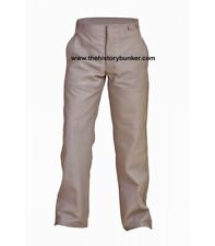 WW2 German UBOAT trousers REPRO grey leather - made to your sizes
