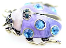 Vintage Style Enamel Ladybug