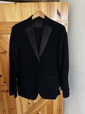 Moss Bros Tailored Fit Black