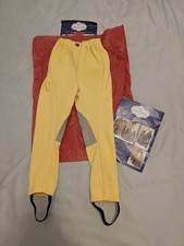 BNWT Pretty Ponies Canary jodhpur breechers age 3/4