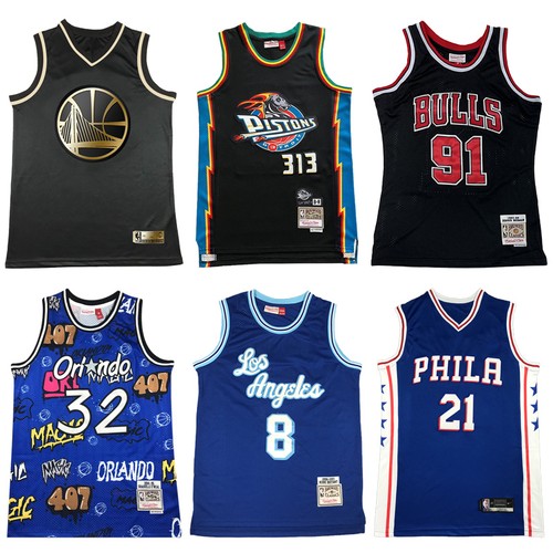 New basketball tops stitched - new,