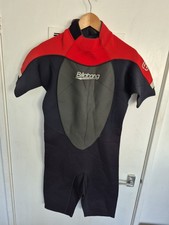 BILLABONG MENS Wetsuit size LS Large Short Preowned 