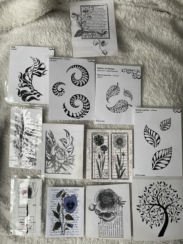 Rubber stamps for - , crafting
