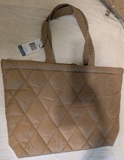 New Vera Bradley East West Tote in Ultralight Tiger's Eye Tan New with tags NWT