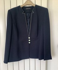 Jacques Vert Size 20 Navy
