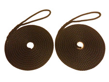 Mooring Rope Line Warps 2 Pk