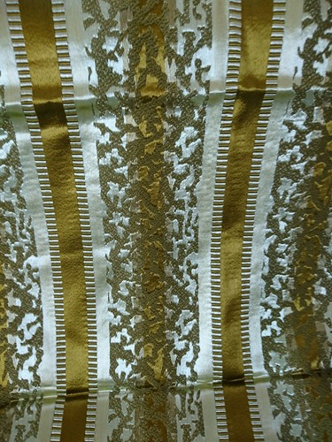 Vtg 1950 green - 1950's, damask