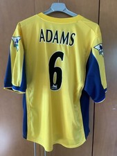 Match worn Tony Adams shirt