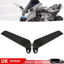 For YAMAHA YZF Stealth Mirrors Adjustable Side Mirror Rear View R1 R6 R125 Black