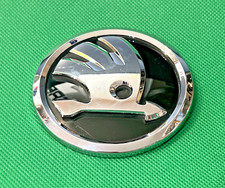 SKODA - CAR BADGE / EMBLEM - 78MM DIA
