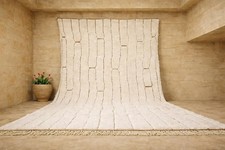 Hand Knotted Beni Ourain Rug -