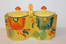 Wadeheath Pottery - Possibly Twin Preserve Pot - 1930's