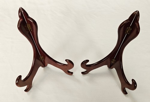 Pair vintage chinese wood - pair,