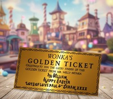 Willy Wonka Personalised
