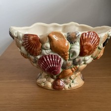 SYLVAC MARINE  SHELL  VASE / PLANTER  NO.4162